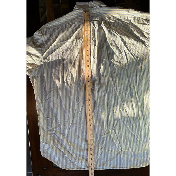Ralph Lauren Blake XXL Long Sleeve Button Down Shirt Purple Blue Yellow Striped - Picture 6 of 6
